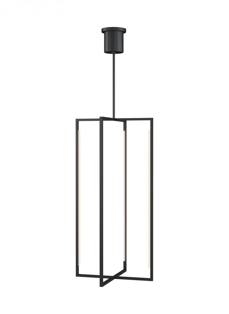 Visual Comfort Modern Kenway Pendant Nightshade Black
