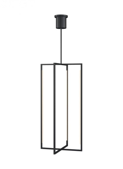 Visual Comfort Modern Kenway Pendant Nightshade Black