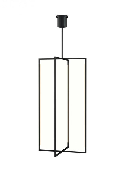 Visual Comfort Modern Kenway Pendant Nightshade Black