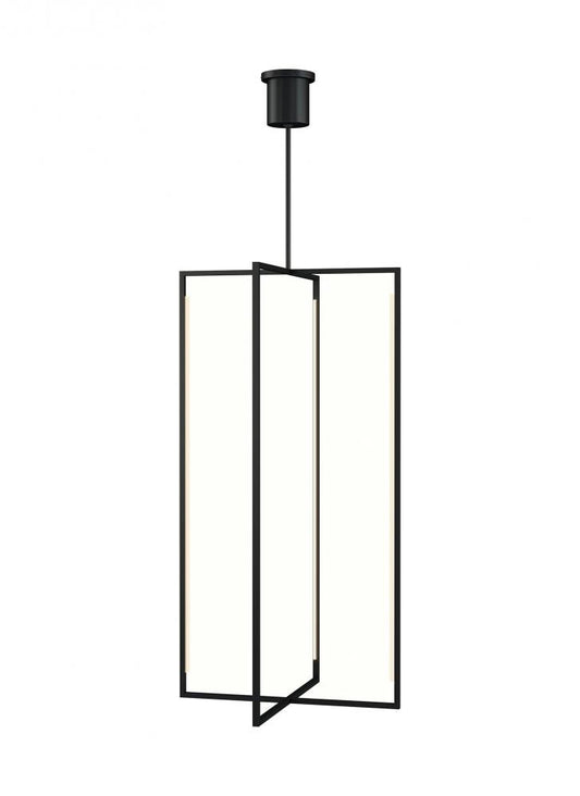 Visual Comfort Modern Kenway Pendant Nightshade Black