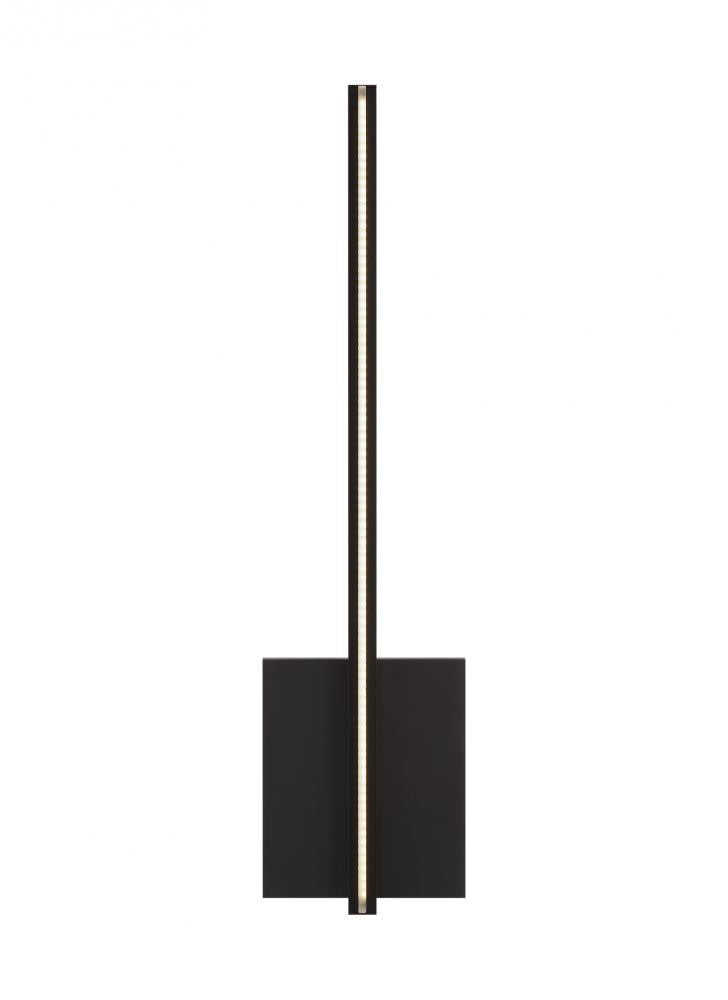 Visual Comfort Modern Kenway Outdoor Wall Sconce Black, Matte Black