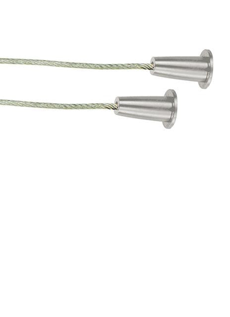 Visual Comfort Modern Kable Lite Soft Anchors Nickel, Satin Nickel