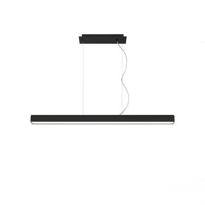 Visual Comfort Modern Knox Linear Chandelier Nickel, Satin Nickel