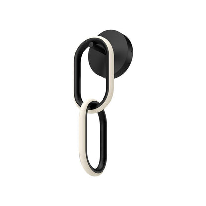 Kuzco Lighting Inc Airen 17-in Wall Sconce Black