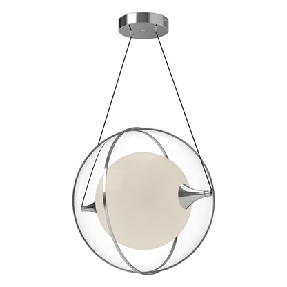 Kuzco Lighting Inc Aries 16-in LED Pendant Chrome