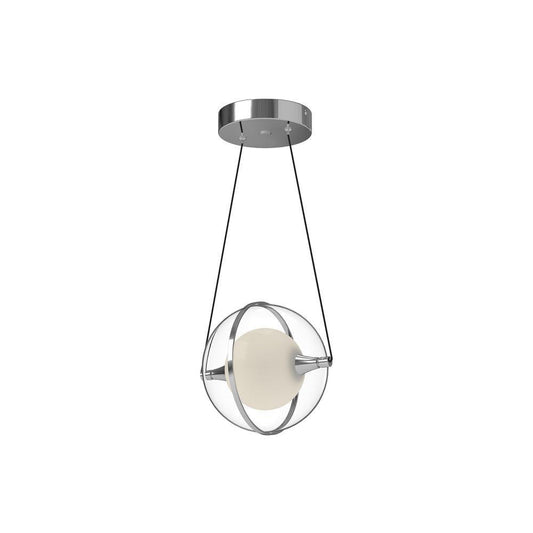 Kuzco Lighting Inc Aries 8-in LED Pendant Chrome