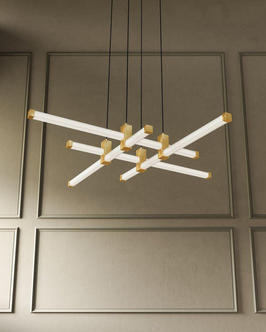 Kuzco Lighting Inc Blade 34-in LED Chandelier