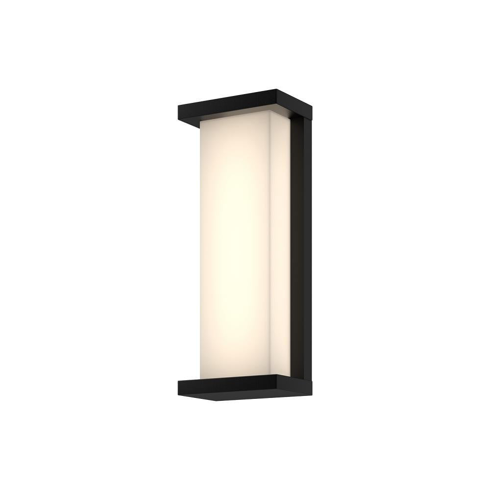 Kuzco Lighting Inc Bravo 4-in LED Outdoor Wall Sconce Black
