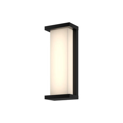 Kuzco Lighting Inc Bravo 4-in LED Outdoor Wall Sconce Black