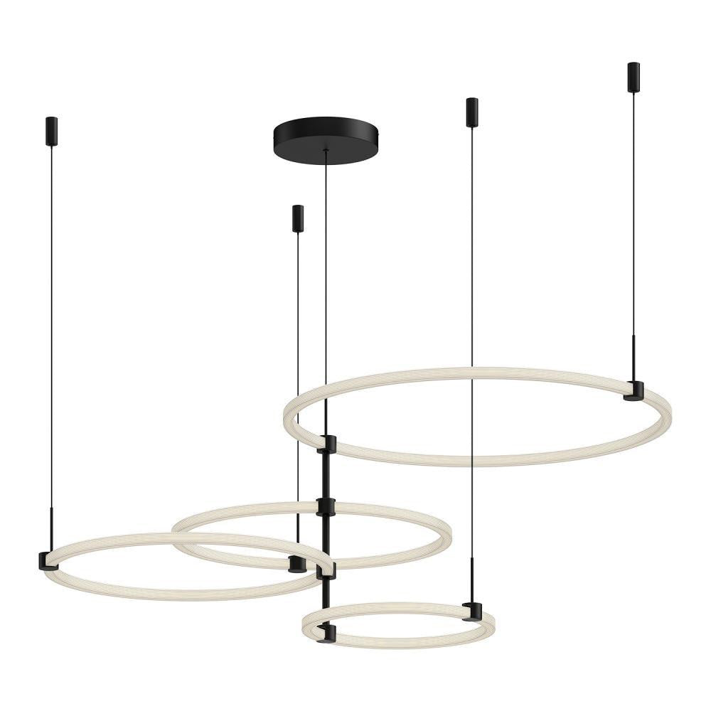 Kuzco Lighting Inc Bruni LED Chandelier Black