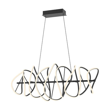 Kuzco Lighting Inc Collide LED Chandelier Black