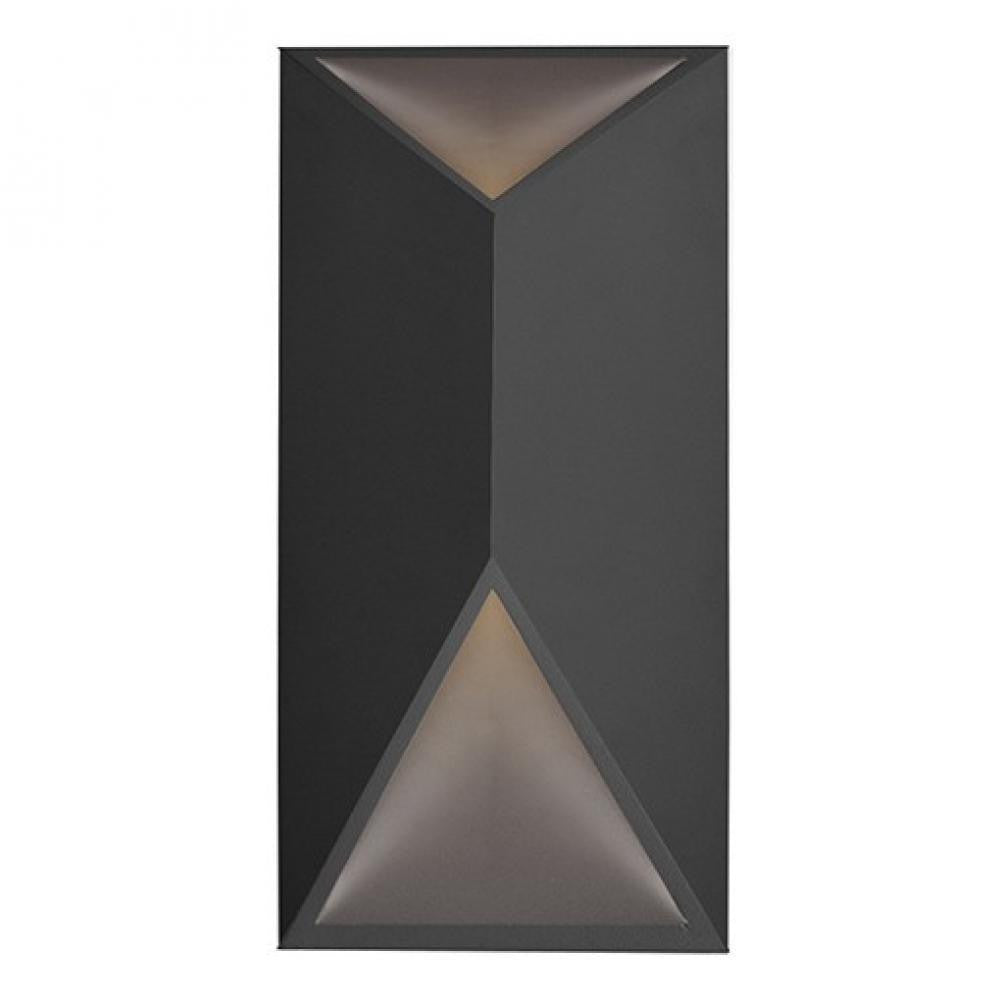 Kuzco Lighting Inc Indio 12-in LED Outdoor Wall Sconce Black