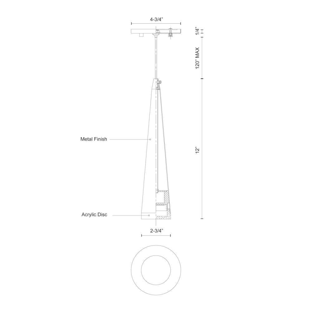 Pendants-Kuzco Lighting Inc-401214-LED