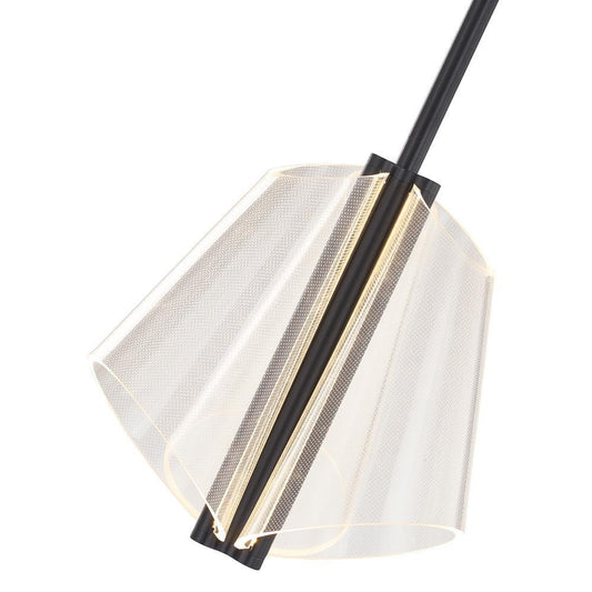 Kuzco Lighting Inc Geode Brushed Gold LED Linear Pendant