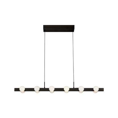 Kuzco Lighting Inc Rezz 36-in LED Linear Pendant Black