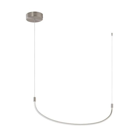 Kuzco Lighting Inc Talis LED Linear Pendant Brushed Nickel