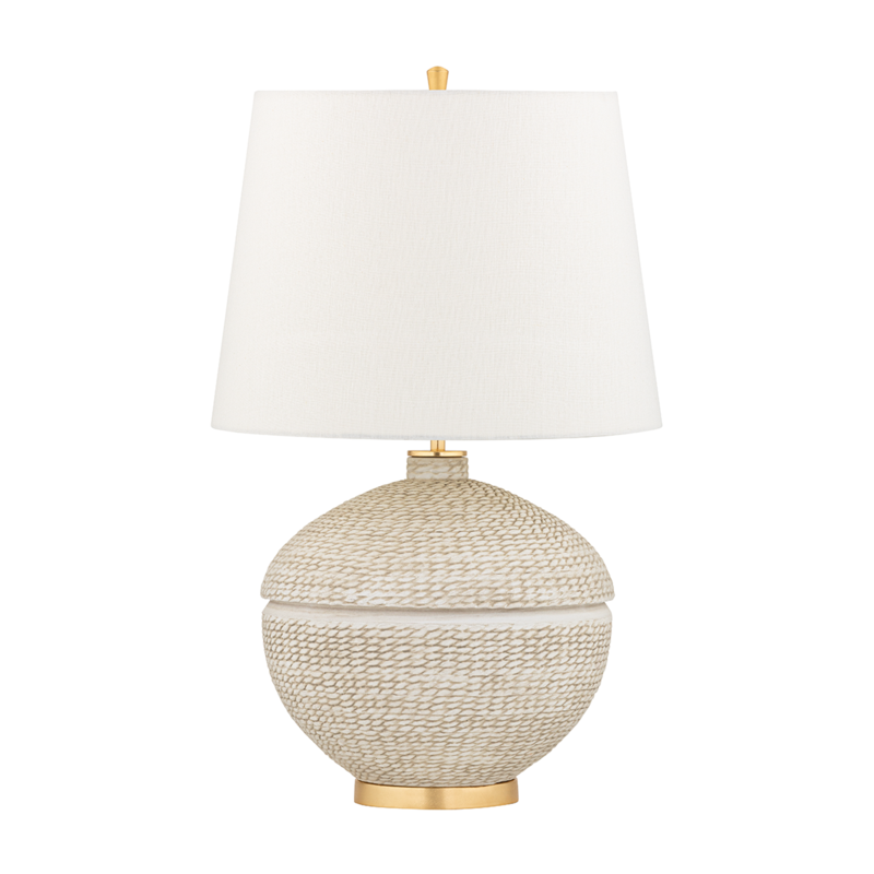 Hudson Valley Katonah Table Lamp Gold Leaf