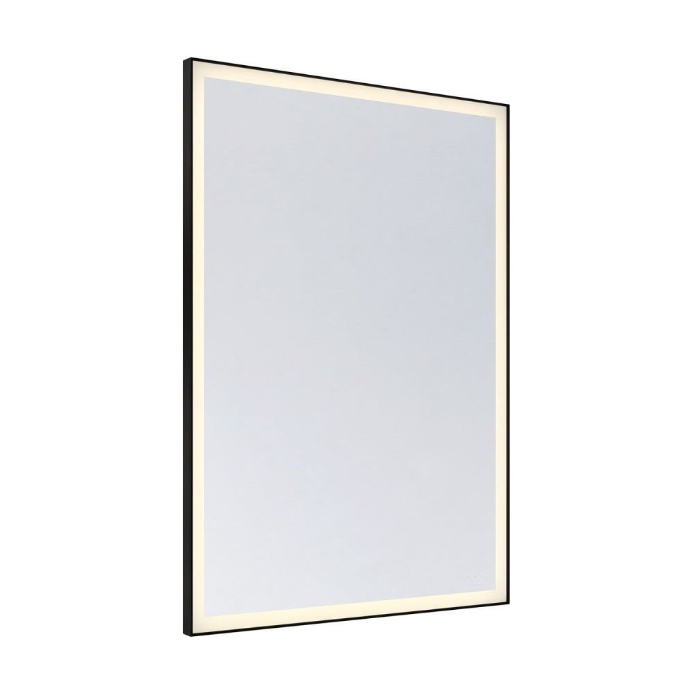 paulding 42 x 60 led frontlit mirror with black frame in 2 1