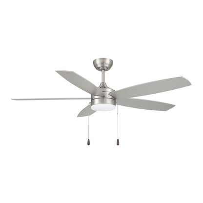 52 led ceiling fan with opal glass light kit in m2029 128