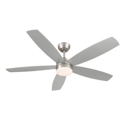52 led ceiling fan with opal glass light kit in m2029 128