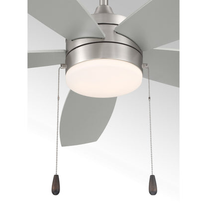 52 led ceiling fan with opal glass light kit in m2029 128