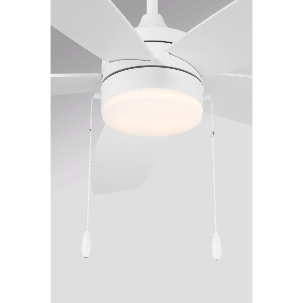 52 led ceiling fan with opal glass light kit in m2029 128