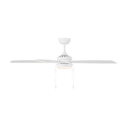52 led ceiling fan with opal glass light kit in m2029 128