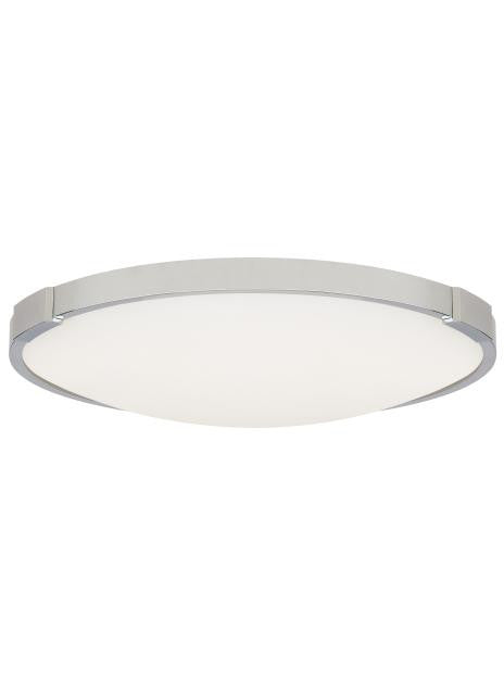 Visual Comfort Modern Lance Flush Mount Chrome