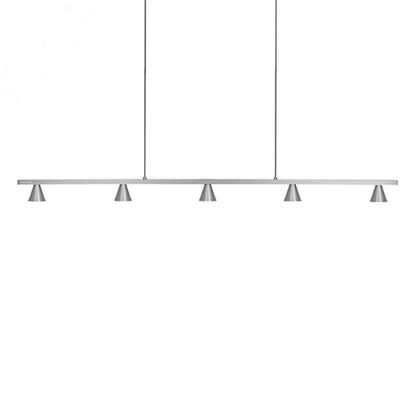 Kuzco Lighting Inc Dune LED Linear Pendant Brushed Nickel