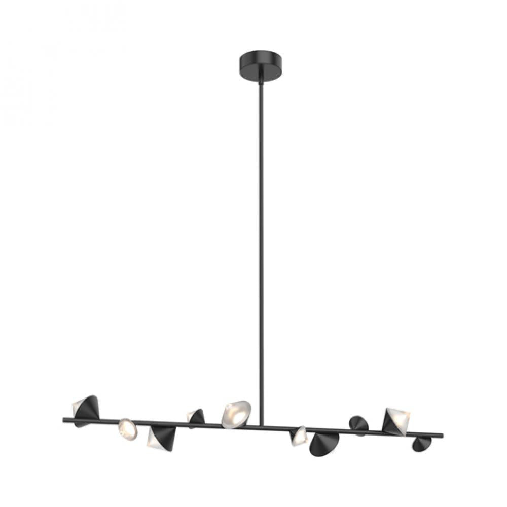 Kuzco Lighting Inc Geode 51-in LED Linear Pendant Black