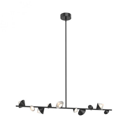 Kuzco Lighting Inc Geode 51-in LED Linear Pendant Black