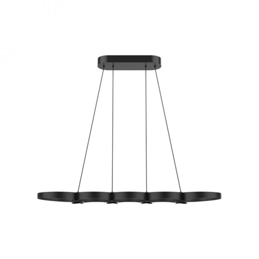 Kuzco Lighting Inc Maestro 38-in LED Linear Pendant Black
