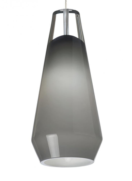 Visual Comfort Modern Lustra Pendant Nickel, Satin Nickel