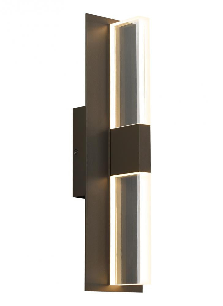 Visual Comfort Modern Lyft Outdoor Wall Sconce Bronze