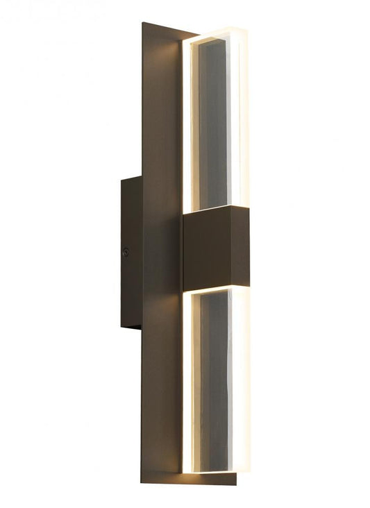 Visual Comfort Modern Lyft Outdoor Wall Sconce Bronze
