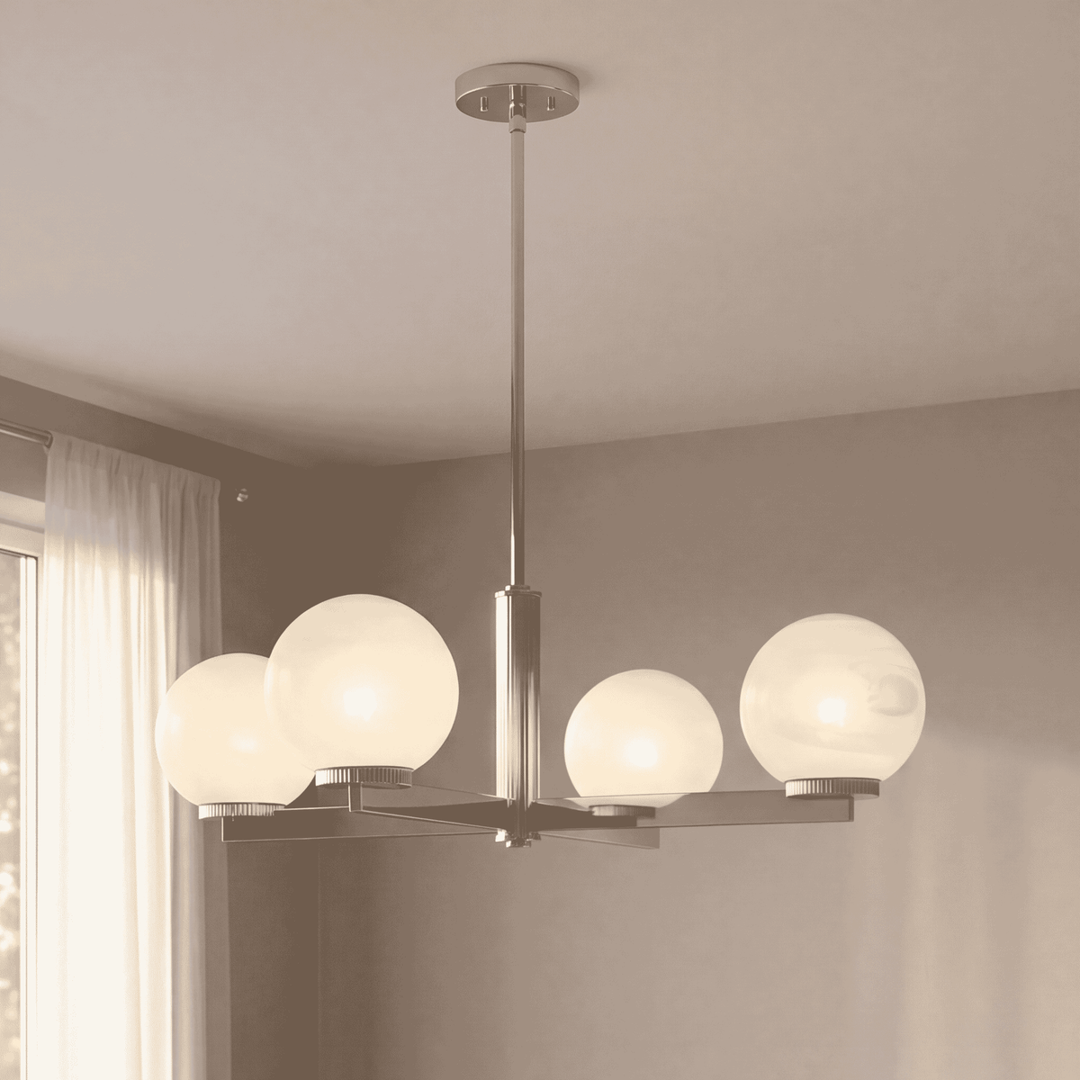 Savoy House 4-Light Chandelier