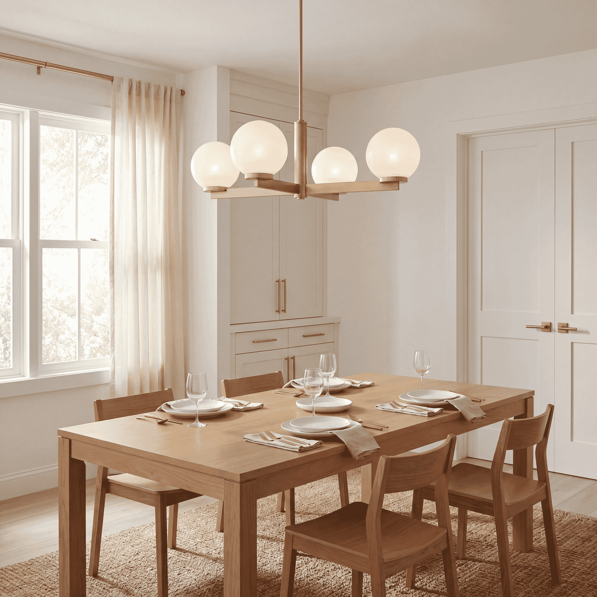 Savoy House 4-Light Chandelier