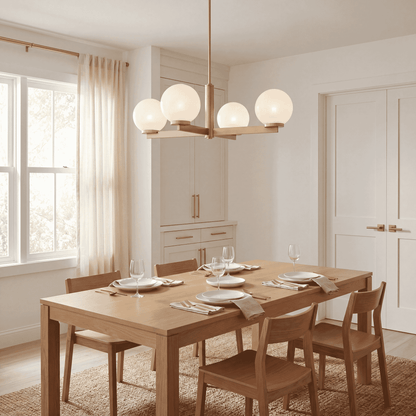 Savoy House 4-Light Chandelier