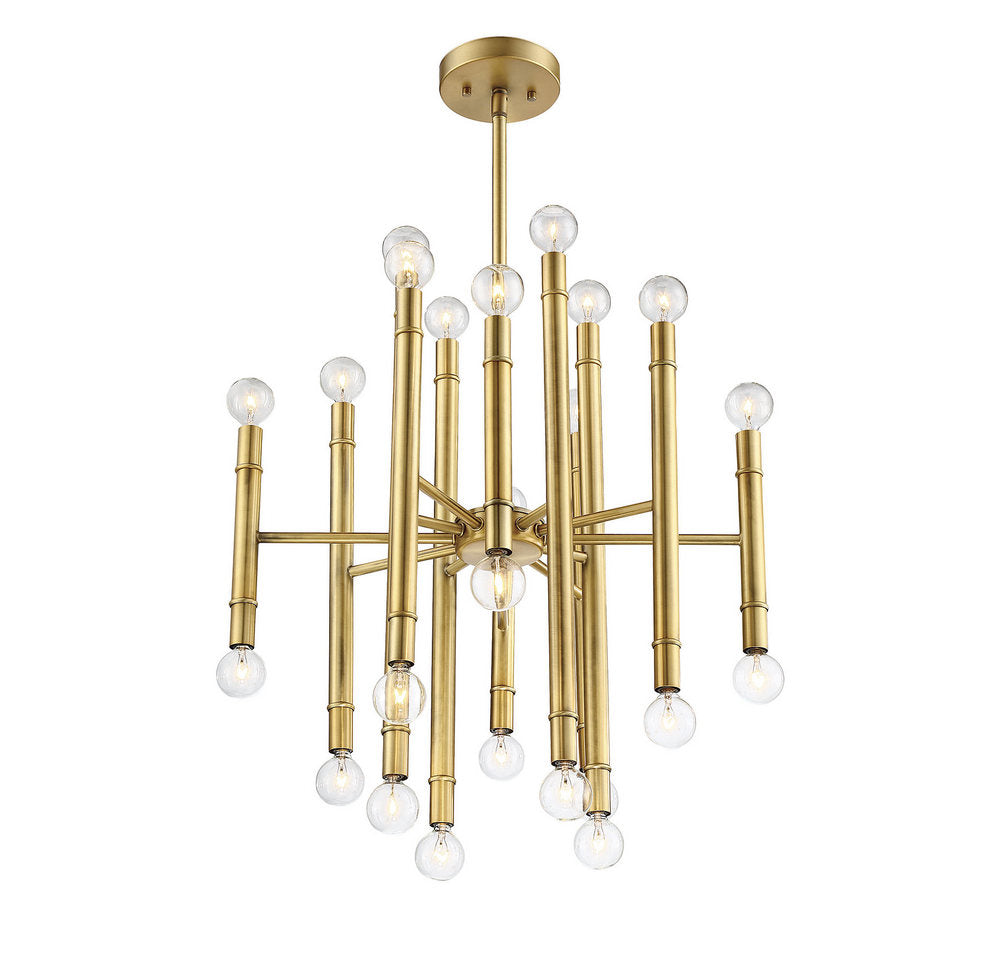 Savoy House 24-Light Chandelier - alternate view