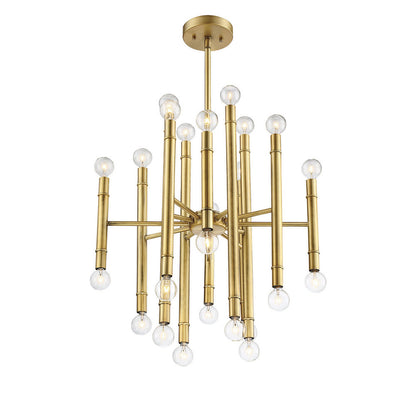 Savoy House 24-Light Chandelier - alternate view