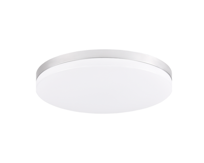 Matteo Lighting Xelan 13-in LED Flush Mount Silver