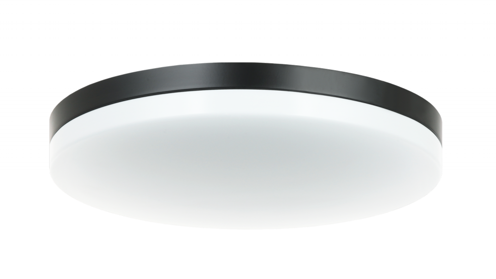 Matteo Lighting Orion 14-in LED Flush Mount Black