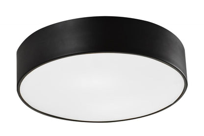 Matteo Lighting Snare 17-in Flush Mount Bronze