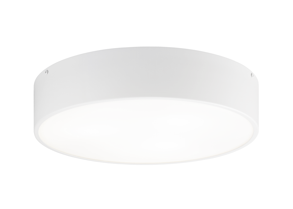 Matteo Lighting Snare 17-in Flush Mount White