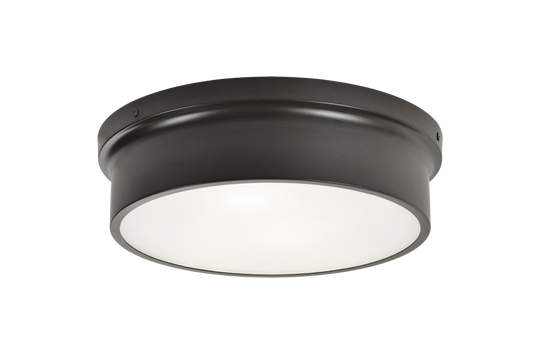 Matteo Lighting Ciotola 12-in Flush Mount Bronze