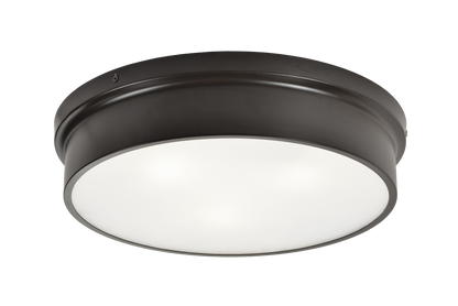 Matteo Lighting Ciotola 15-in Flush Mount Bronze
