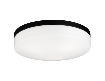 Matteo Lighting Xenon 14-in Flush Mount Black