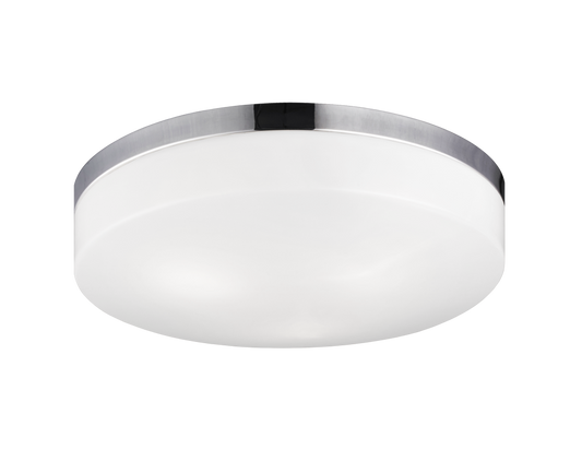 Matteo Lighting Xenon 14-in Flush Mount Chrome