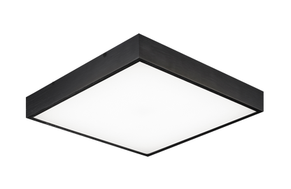 Matteo Lighting Kashi 14-in LED Flush Mount Oxidized Black