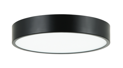 Matteo Lighting Plato 11-in LED Flush Mount Black